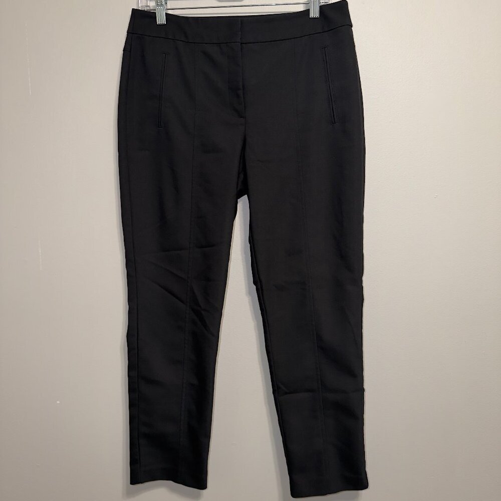 Chico's Size 0.5 Small 6 So Slimming Ankle Pants Black High Rise Tummy Control - Picture 2 of 7